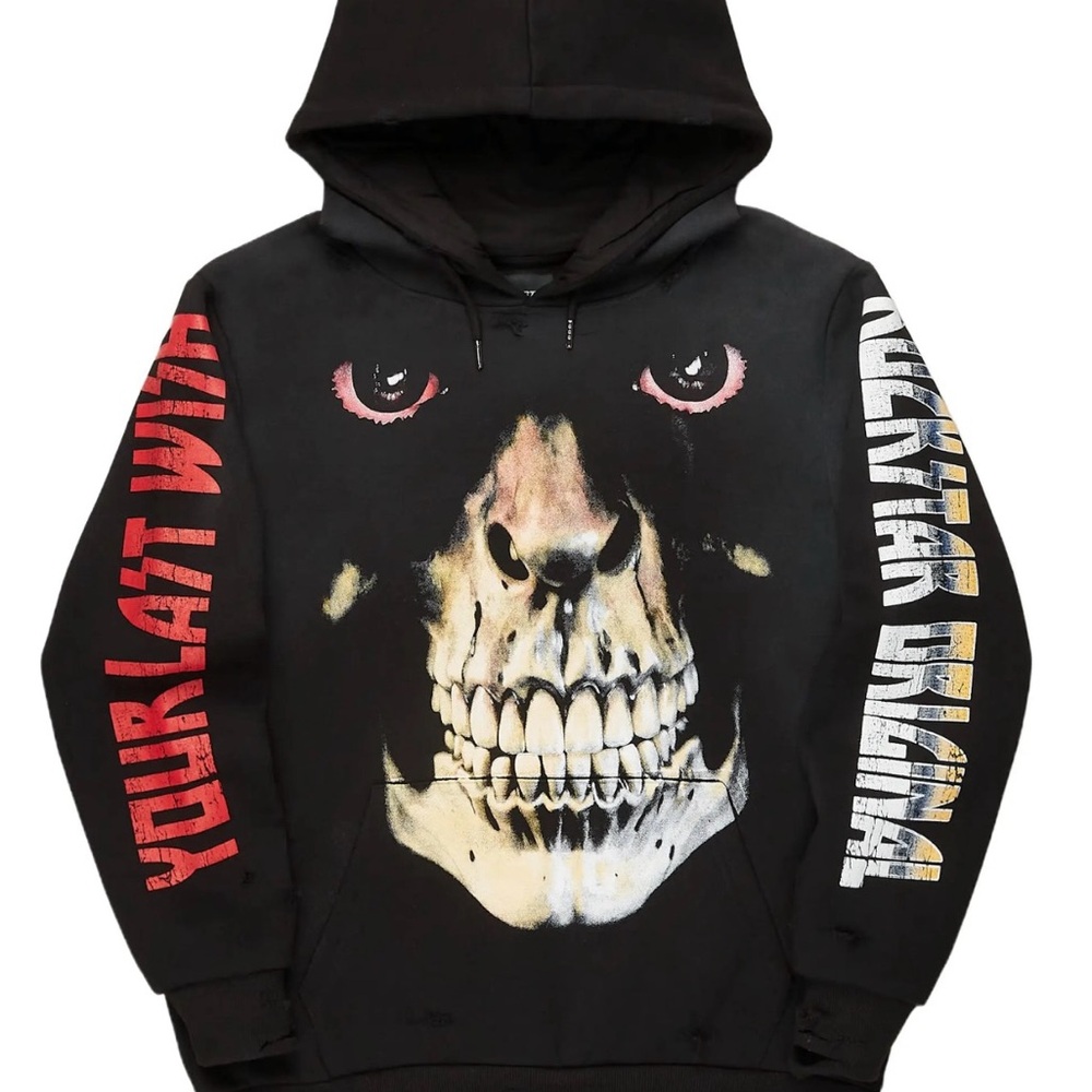 Dunebi Distressed Rockstar Original Hoodie Size Small Men’s